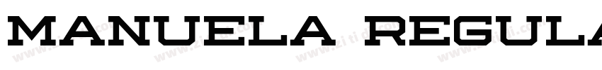 MANUELA Regular字体转换